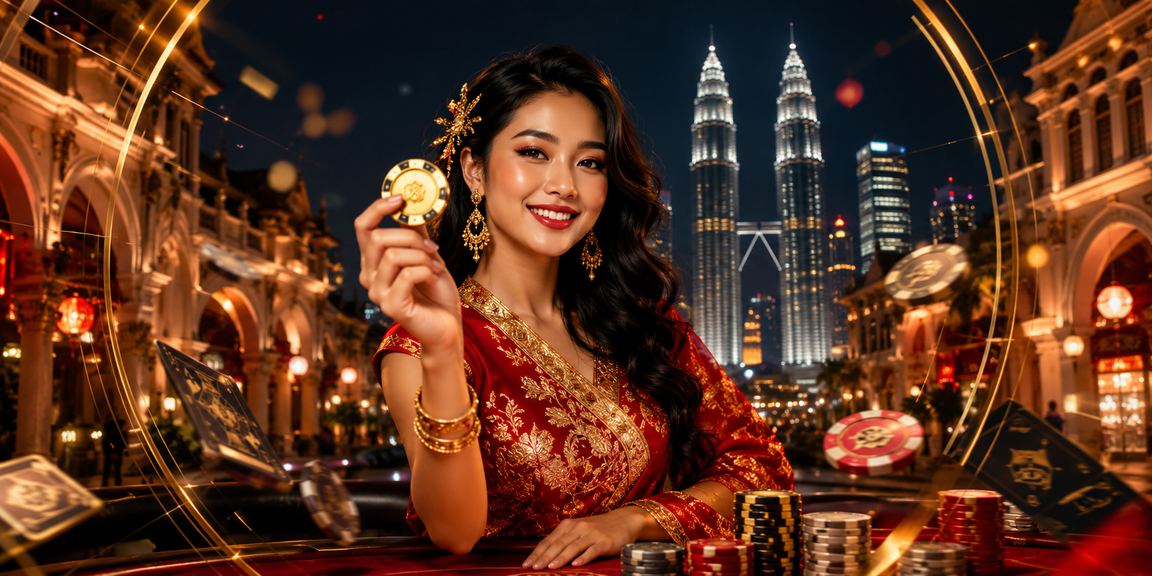 Pemain poker di Kuala Lumpur menikmati meja Texas Hold'em dalam talian